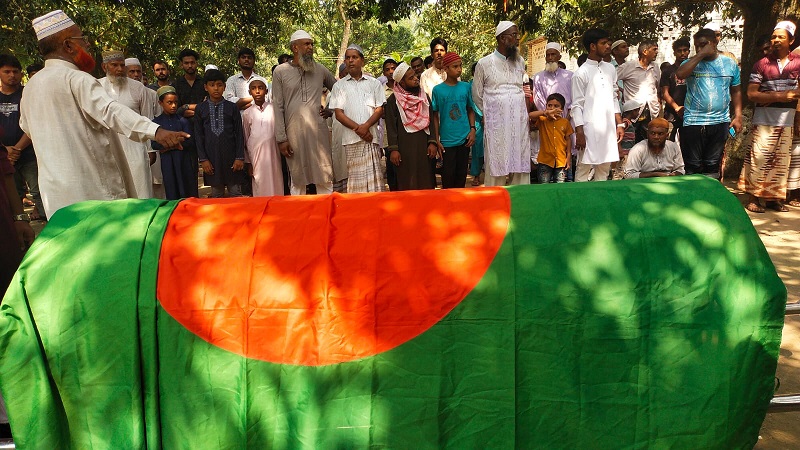 চাঁপাইনবাবগঞ্জে বীর মুক্তিযোদ্ধা ফাুরক হোসেনের ইন্তেকাল,রাষ্ট্রীয় মর্যাদায় দাফন